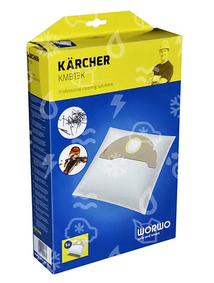 sáčky z mikrovlákna KÄRCHER, 6.904-322, 5ks